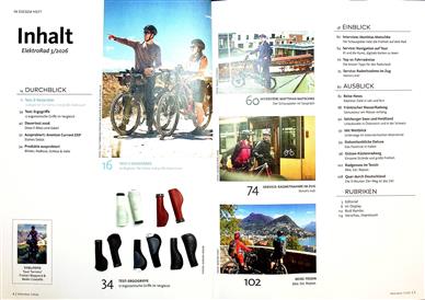 ElektroRad Inhaltsverzeichnis