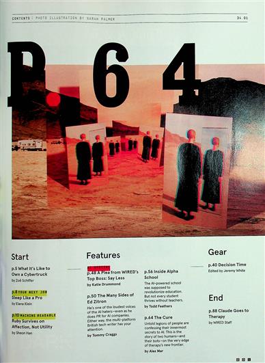 Wired (UK) Inhaltsverzeichnis