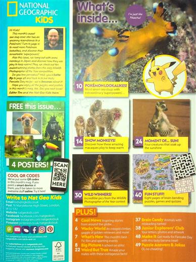 National Geographic Little Kids UK Inhaltsverzeichnis