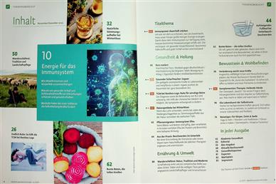 Natürlich gesund und munter Inhaltsverzeichnis