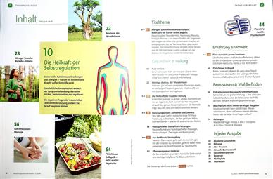 Natürlich gesund und munter Inhaltsverzeichnis