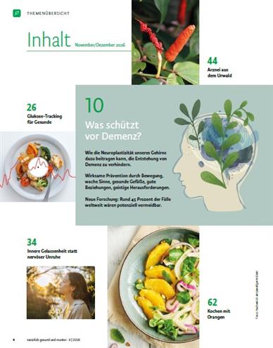 Natürlich gesund und munter Inhaltsverzeichnis