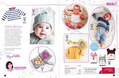 Baby Maschenmode Inhaltsverzeichnis
