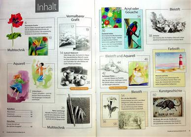 Freude am Zeichnen & Malen Inhaltsverzeichnis