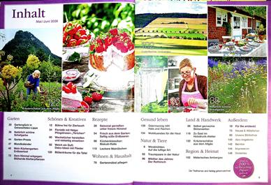 Mein schönes Land Inhaltsverzeichnis