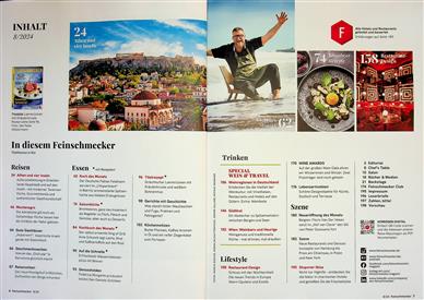 DER FEINSCHMECKER Inhaltsverzeichnis