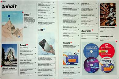 CHIP Plus Inhaltsverzeichnis