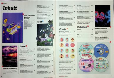 CHIP Plus Inhaltsverzeichnis