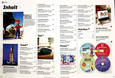 CHIP Plus Inhaltsverzeichnis