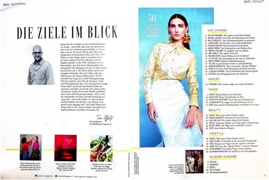 Grazia Inhaltsverzeichnis