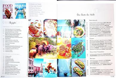 Food & Travel Inhaltsverzeichnis