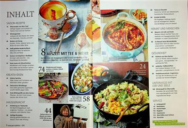 Meine gute Landküche Inhaltsverzeichnis