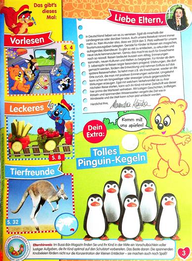 Bussi Bär Inhaltsverzeichnis