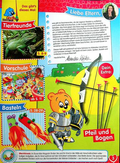 Bussi Bär Inhaltsverzeichnis