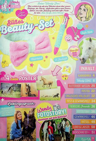 Wendy Inhaltsverzeichnis