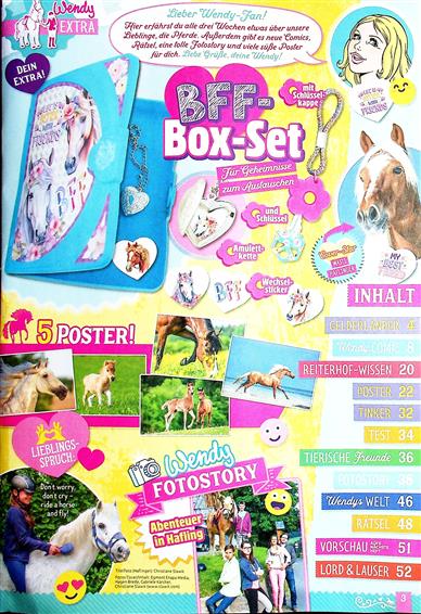 Wendy Inhaltsverzeichnis