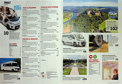 Reisemobil Caravan Inhaltsverzeichnis