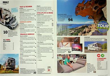 Reisemobil Caravan Inhaltsverzeichnis