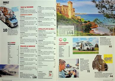 Reisemobil International Inhaltsverzeichnis