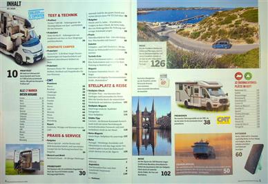 Reisemobil International Inhaltsverzeichnis