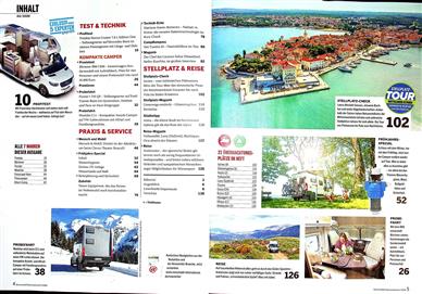 Reisemobil International Inhaltsverzeichnis