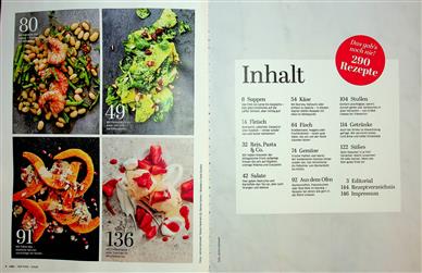 Essen & Trinken Spezial SH Inhaltsverzeichnis