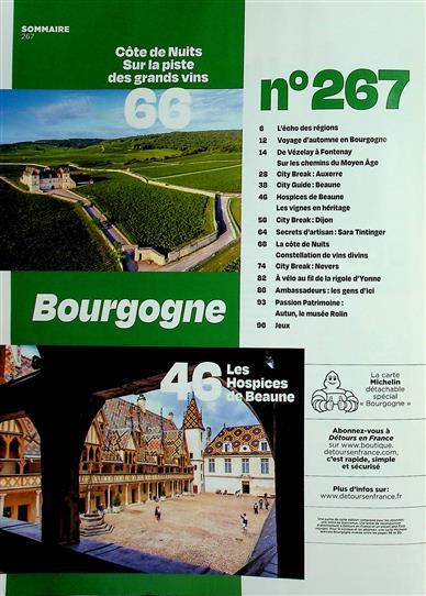 Detours en France Inhaltsverzeichnis