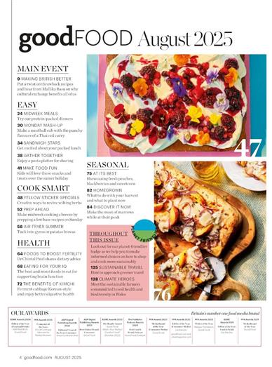 BBC Good Food Inhaltsverzeichnis