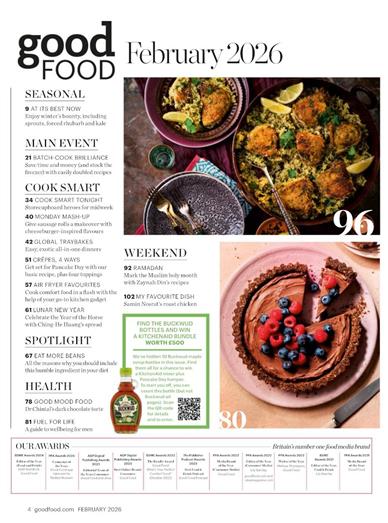 BBC Good Food Inhaltsverzeichnis