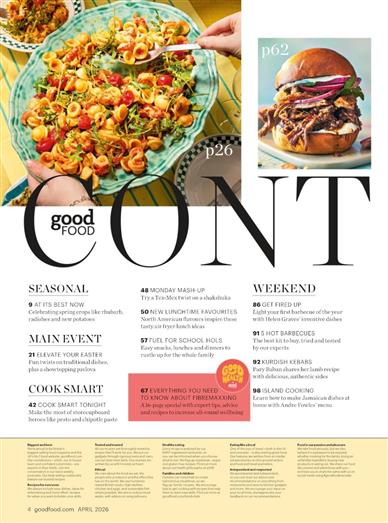 BBC Good Food Inhaltsverzeichnis