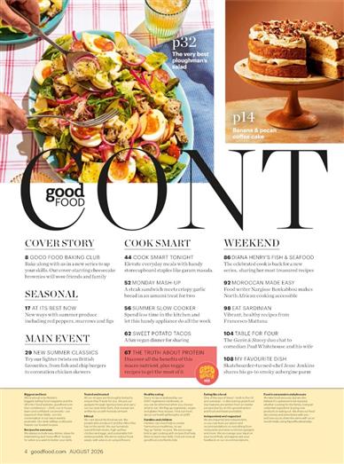 BBC Good Food Inhaltsverzeichnis