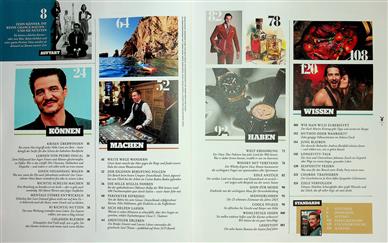 Playboy Special Edition How to be a Man Inhaltsverzeichnis