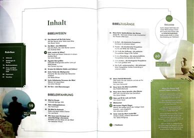 Faszination Bibel Inhaltsverzeichnis