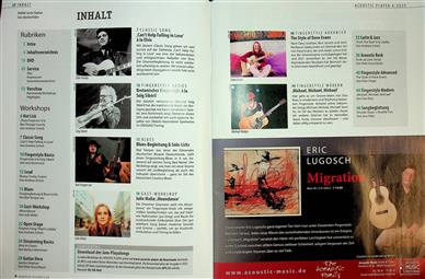 Acoustic Player Inhaltsverzeichnis