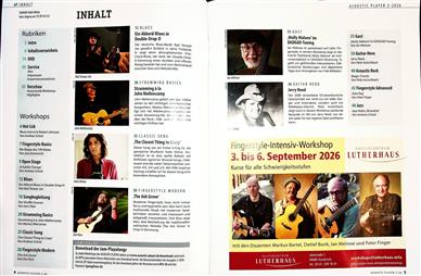 Acoustic Player Inhaltsverzeichnis