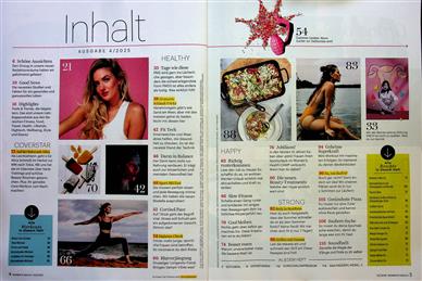Women's Health Inhaltsverzeichnis