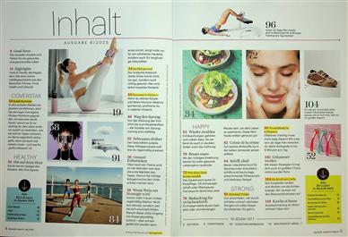 Women's Health Inhaltsverzeichnis