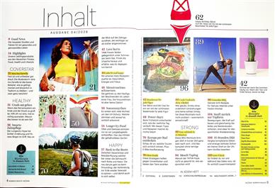 Women's Health Inhaltsverzeichnis