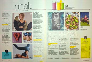 Women's Health Inhaltsverzeichnis