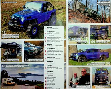 4 x 4 action Inhaltsverzeichnis