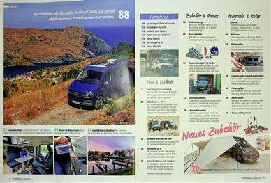 Promobil Campingbusse Inhaltsverzeichnis