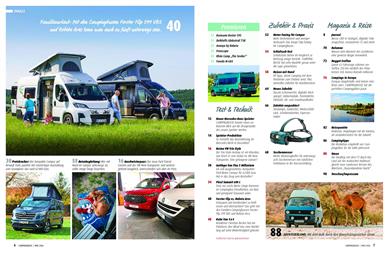 Promobil Campingbusse Inhaltsverzeichnis