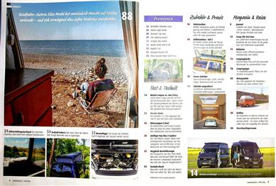 Promobil Campingbusse Inhaltsverzeichnis