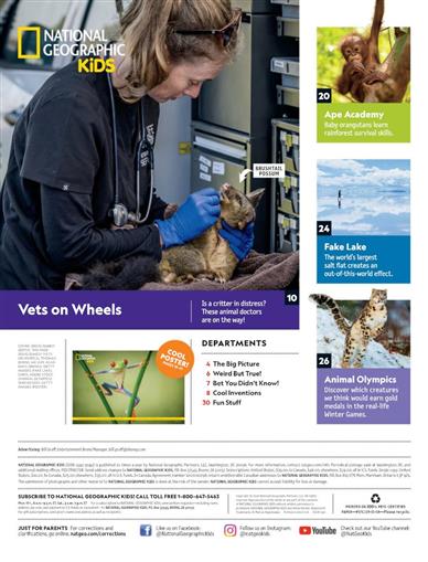 National Geographic Kids US Inhaltsverzeichnis