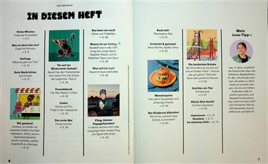 ZEIT Leo Inhaltsverzeichnis