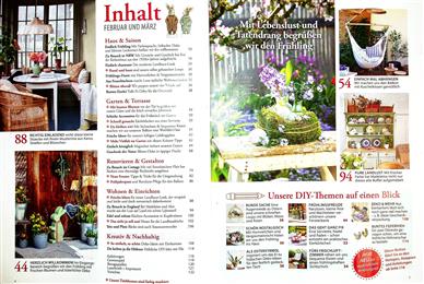 Landidee Wohnen und Deko Inhaltsverzeichnis