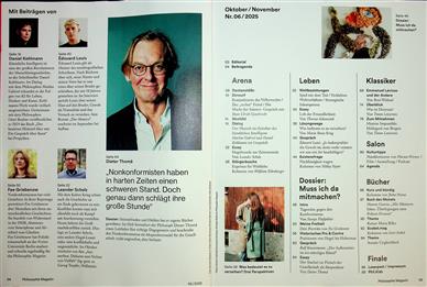 Philosophie Magazin Inhaltsverzeichnis