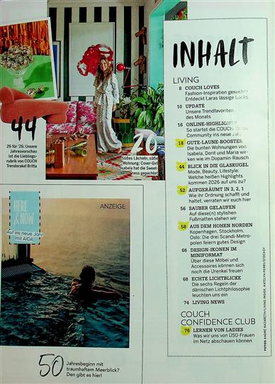 Couch Inhaltsverzeichnis