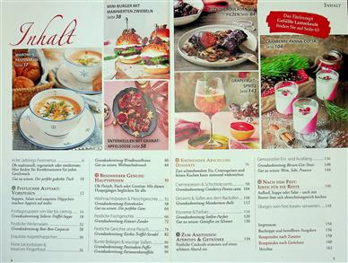 Landidee Rezeptreihe Inhaltsverzeichnis