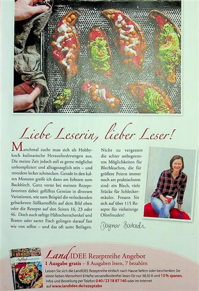 Landidee Rezeptreihe Inhaltsverzeichnis